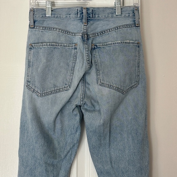 Women's AGOLDE Jamie High Rise Classic Jeans Size 25 Ripped Revolve Distressed - Picture 4 of 9